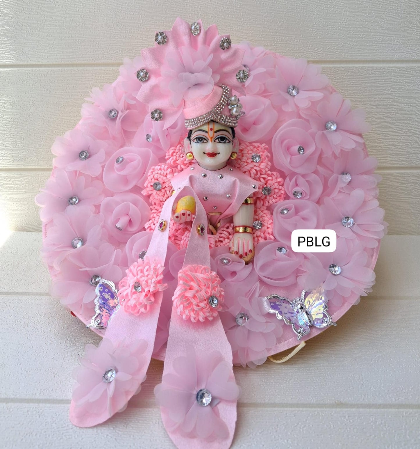 Heavy look floral poshak