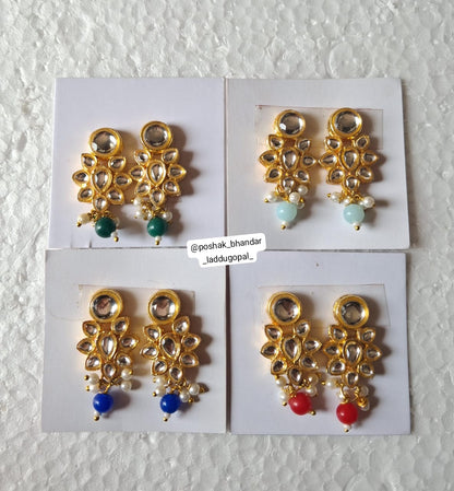 Heavy Kundan earrings