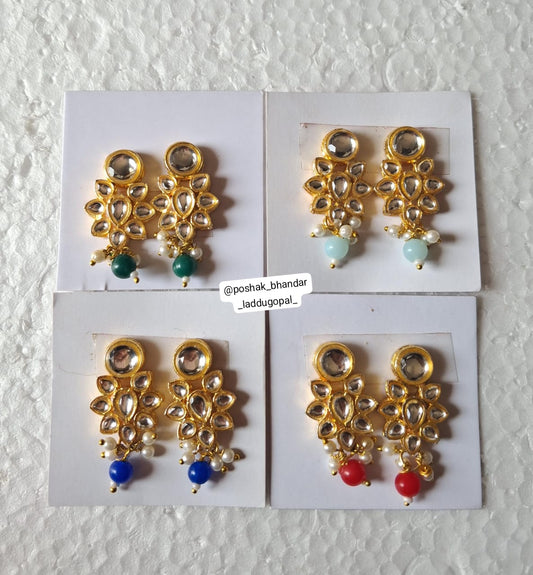 Heavy Kundan earrings