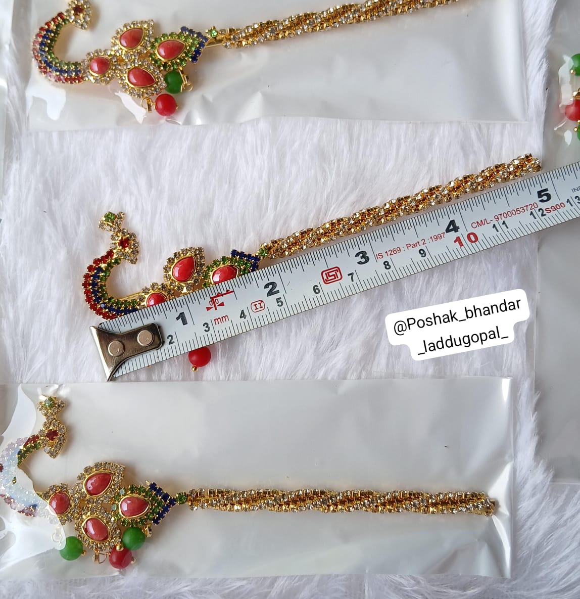 Heavy stone Mayur bansuri