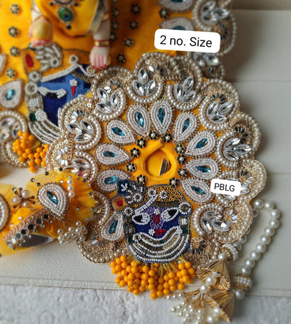 Shreenath ji dress with pagdi and patka