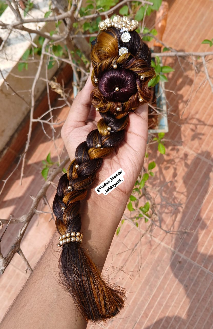 Highlighted high quality hair