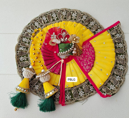 Beautiful heavy dress with pagdi and patka 5 size