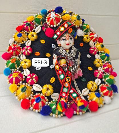 Navratri dress with pagdi and patka