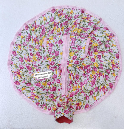 Cotton dress with pagdi