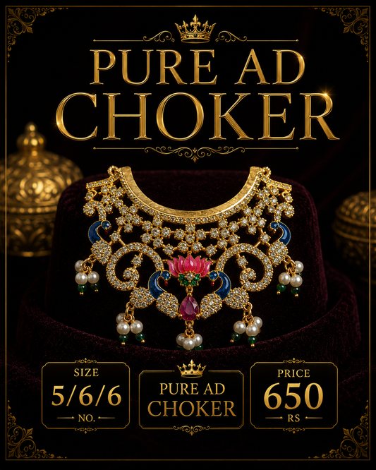 Pure ad heavy lotus choker