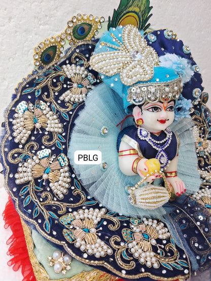 Butterfly handwork dress Janmashtami special